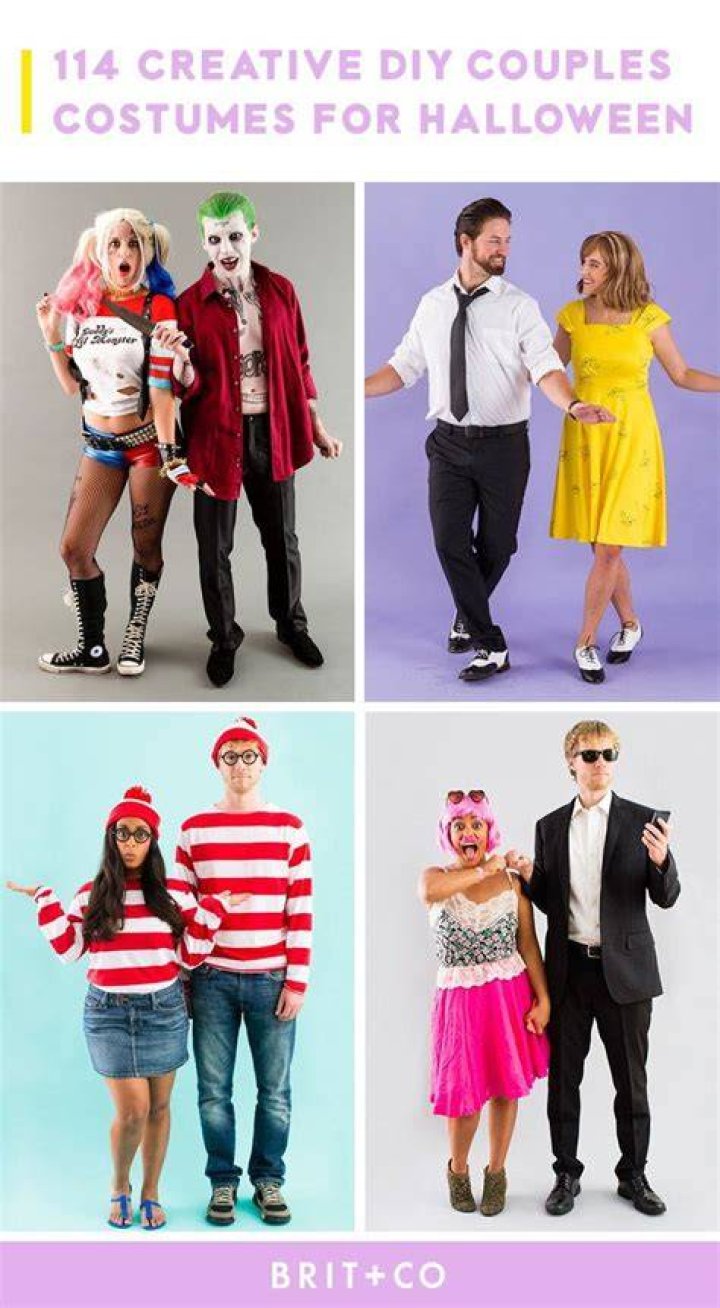120 Creative DIY Couples Costume Ideas for Halloween Disney couple