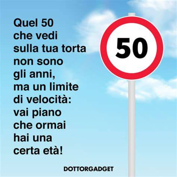 50 anni Il denaro non è tutto