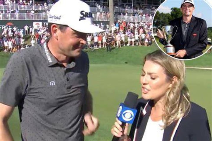 Amanda Balionis Renner tells fans to ‘calm down’ after Keegan Bradley