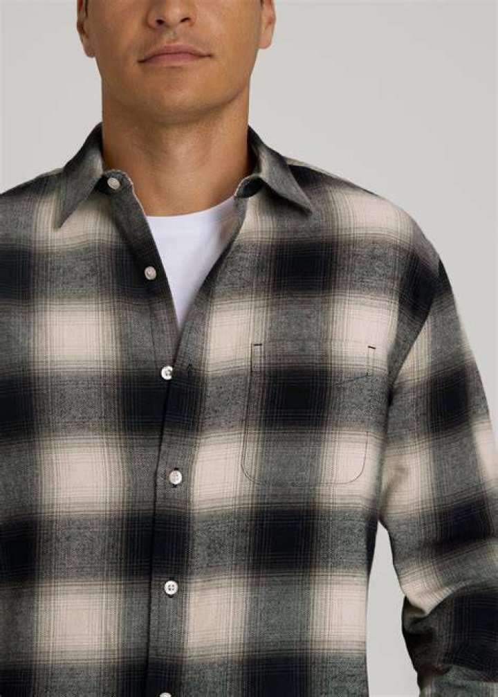 American Tall Nelson Flannel Shirt Review Tall Paul