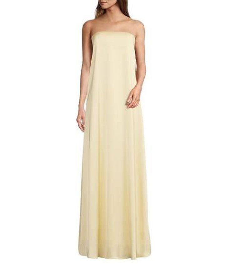 Antonio Melani Lucia Shift Strapless Maxi Dress Dillard's