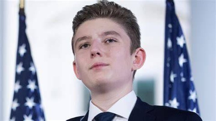 Barron Trump in the spotlight for holidays at White House