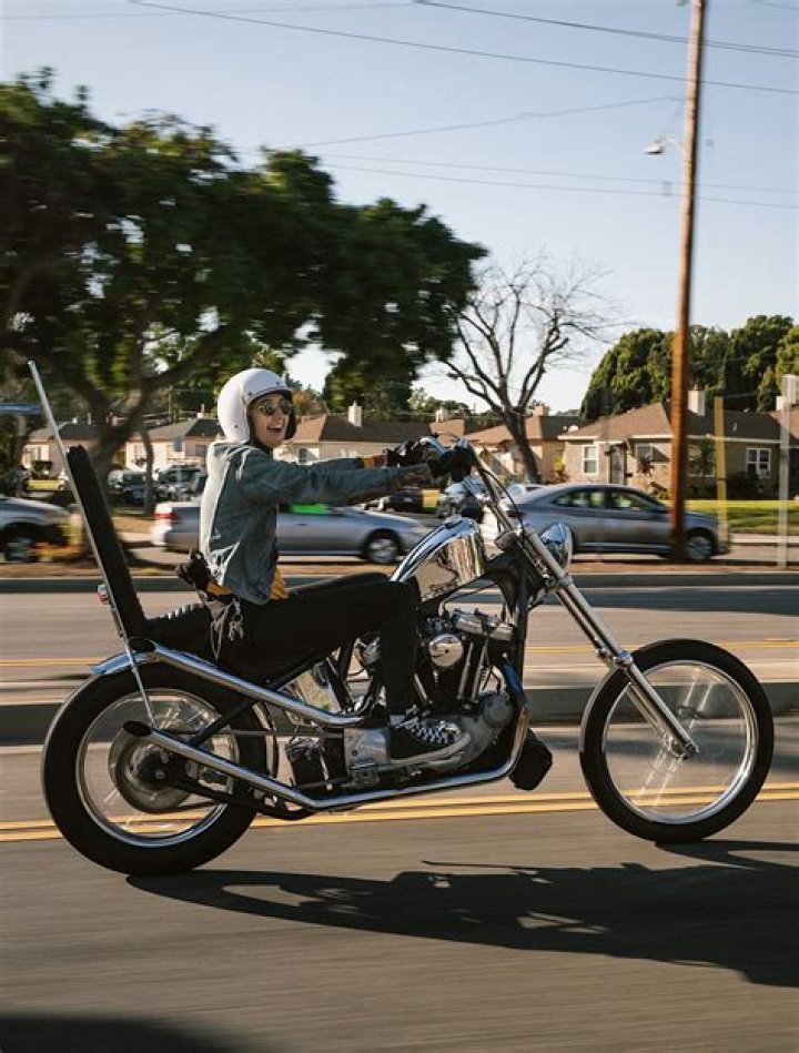 Becky "Axel" Goebel's 1948 Panhead Hot Bike Magazine