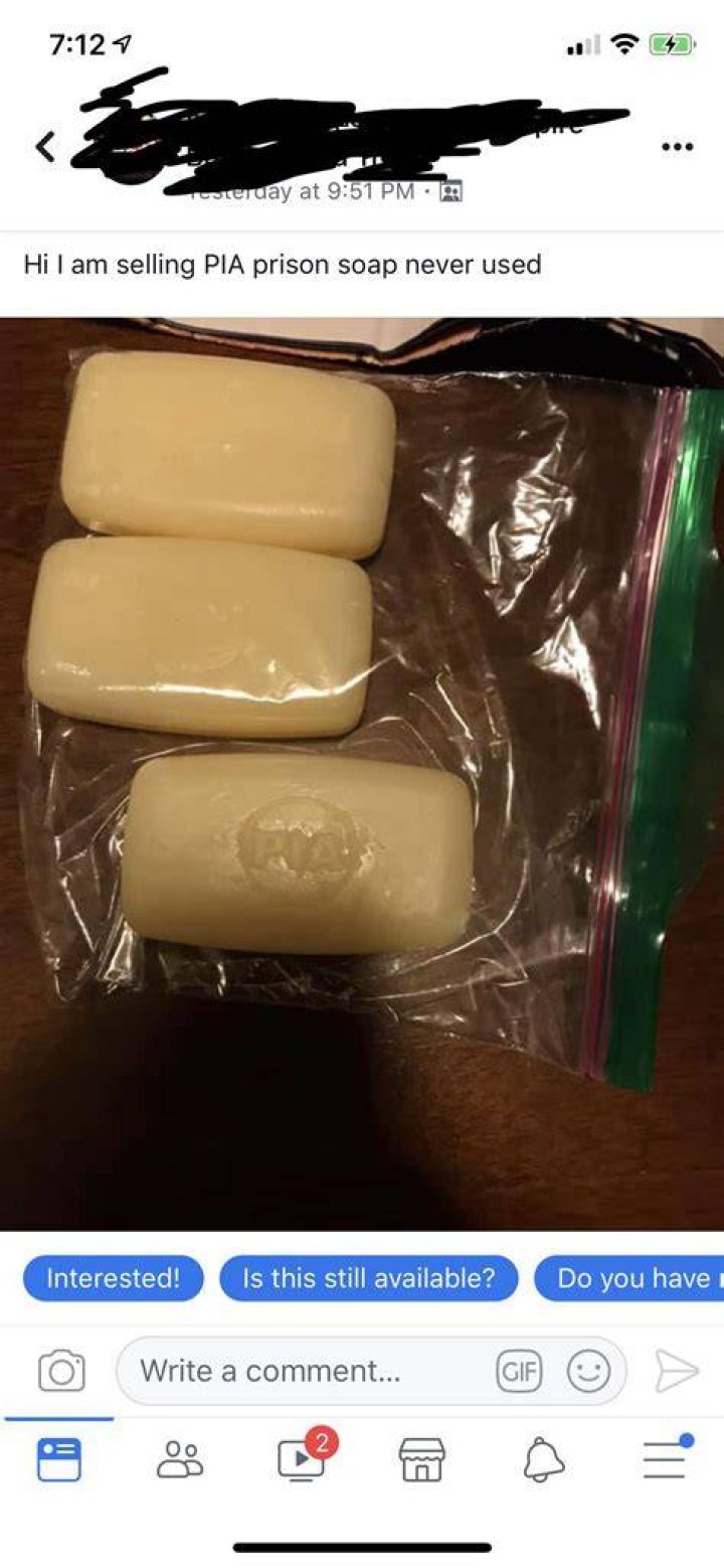 Brand new prison soap in a ziplock r/CrackheadCraigslist