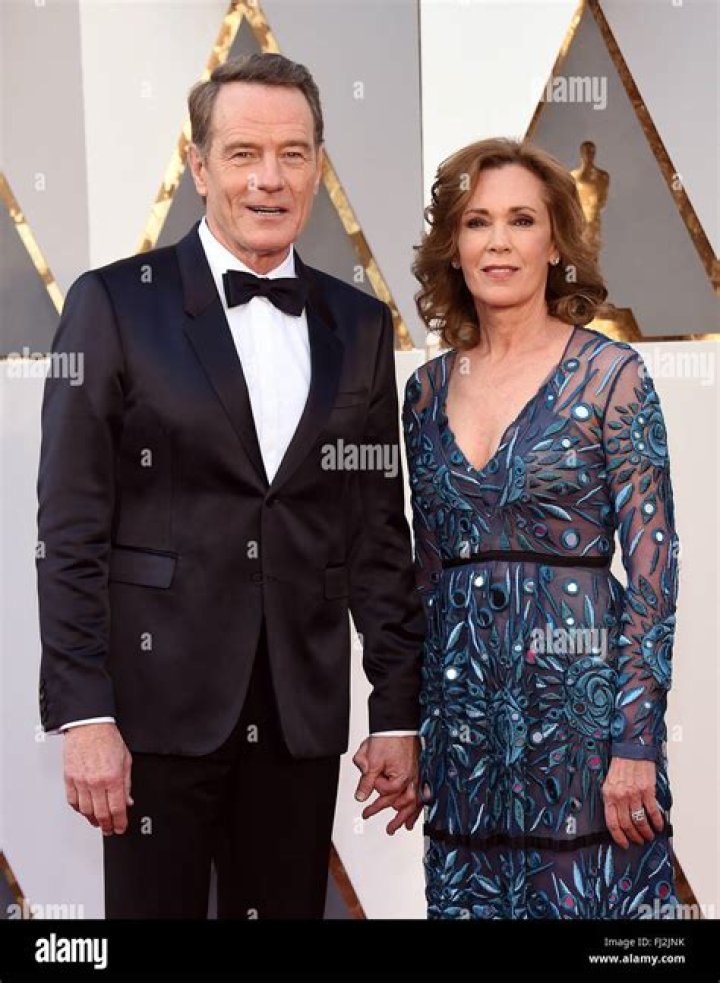 Bryan Cranston and his wife, Robin Dearden, walked the red carpet It