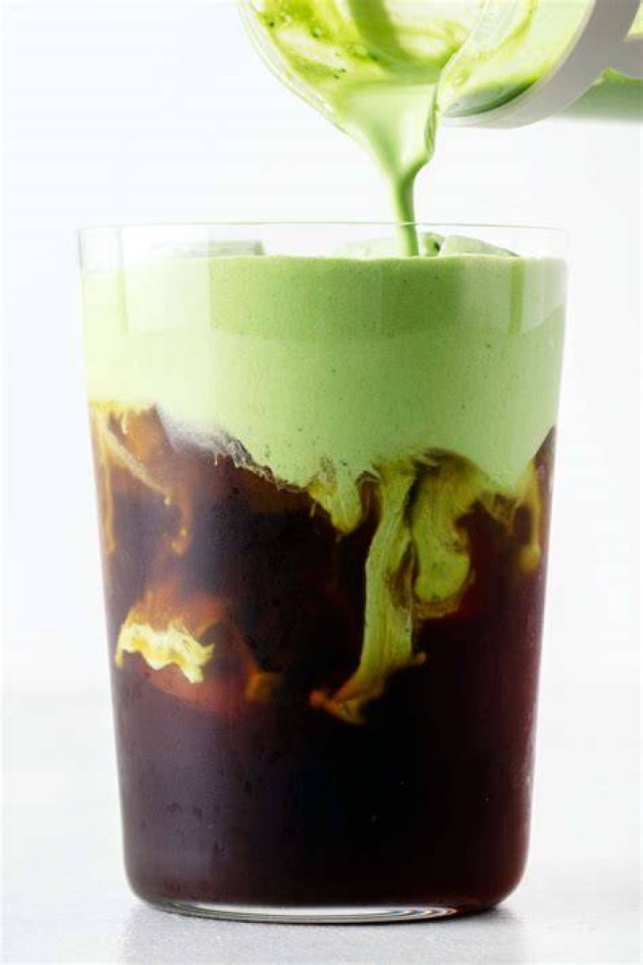 Cold Foam Iced Matcha Latte