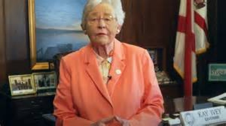 contact governor Kay Ivey of Alabama