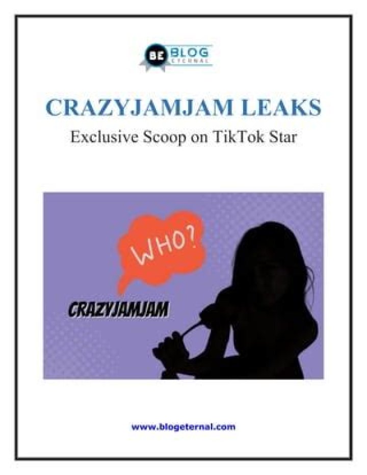 Crazyjamjam (Tiktok Star) Wiki, Biography, Age, Boyfriend, Family