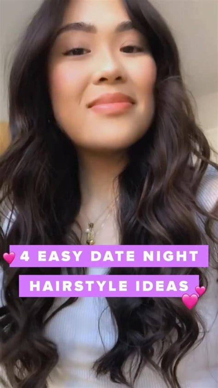 Date night hairstyle hairstyles/date night hairstyles/first date