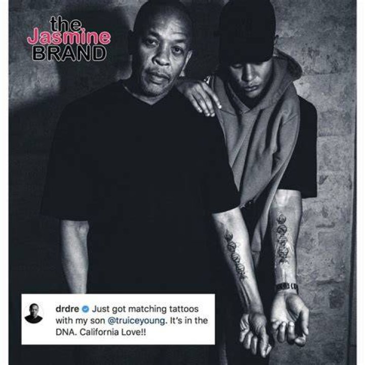 Dr. Dre Gets Matching Tattoos With His Son HipHop Lately