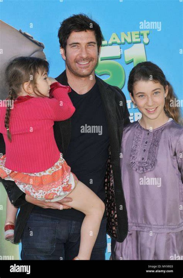 Dylan McDermott and family at LAX
