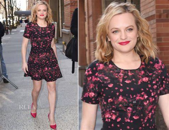 Elisabeth Moss In BB Dakota at Live with Kelly and Michael Fashionsizzle