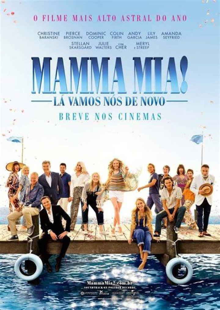 Filme Mamma Mia! Lá Vamos Nós de Novo Online Dublado Ano de 2018