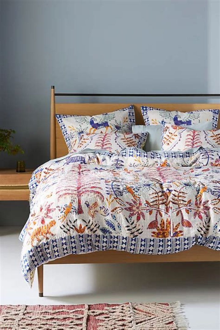 Greenwood Organic Cotton Duvet Cover Anthropologie