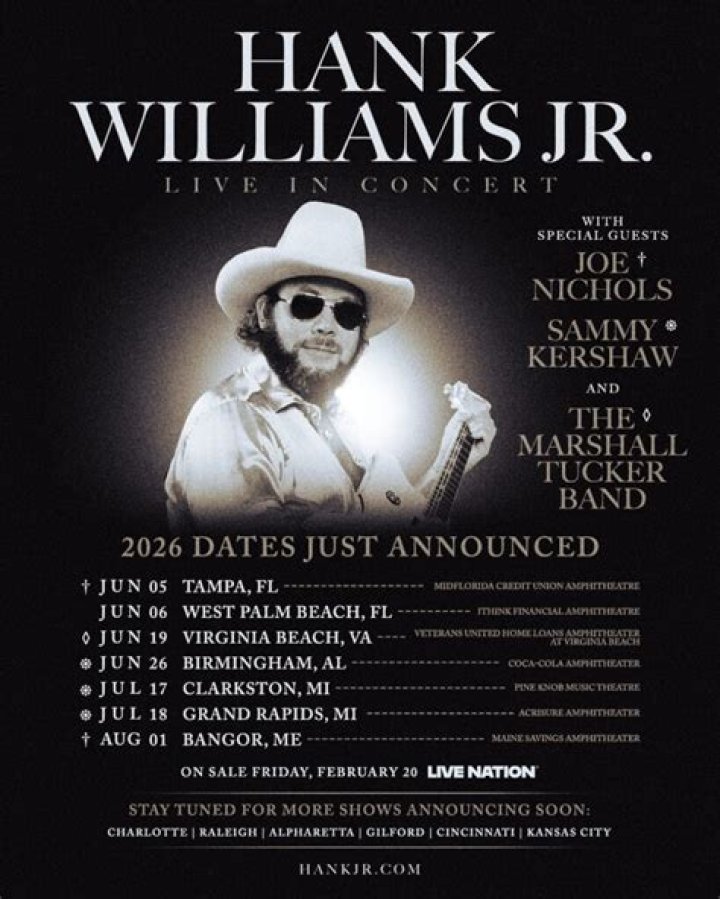 Hank Williams III tour dates 2022 2023. Hank Williams III tickets and