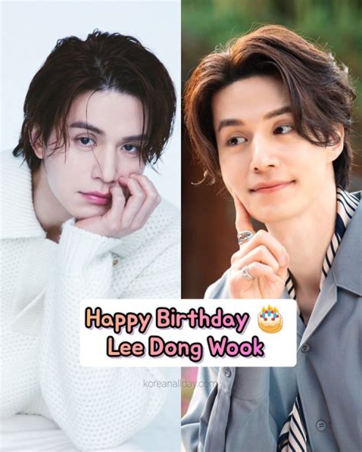 Happy Birthday Lee Dong Wook 🎁🎉🎂 KDrama Amino