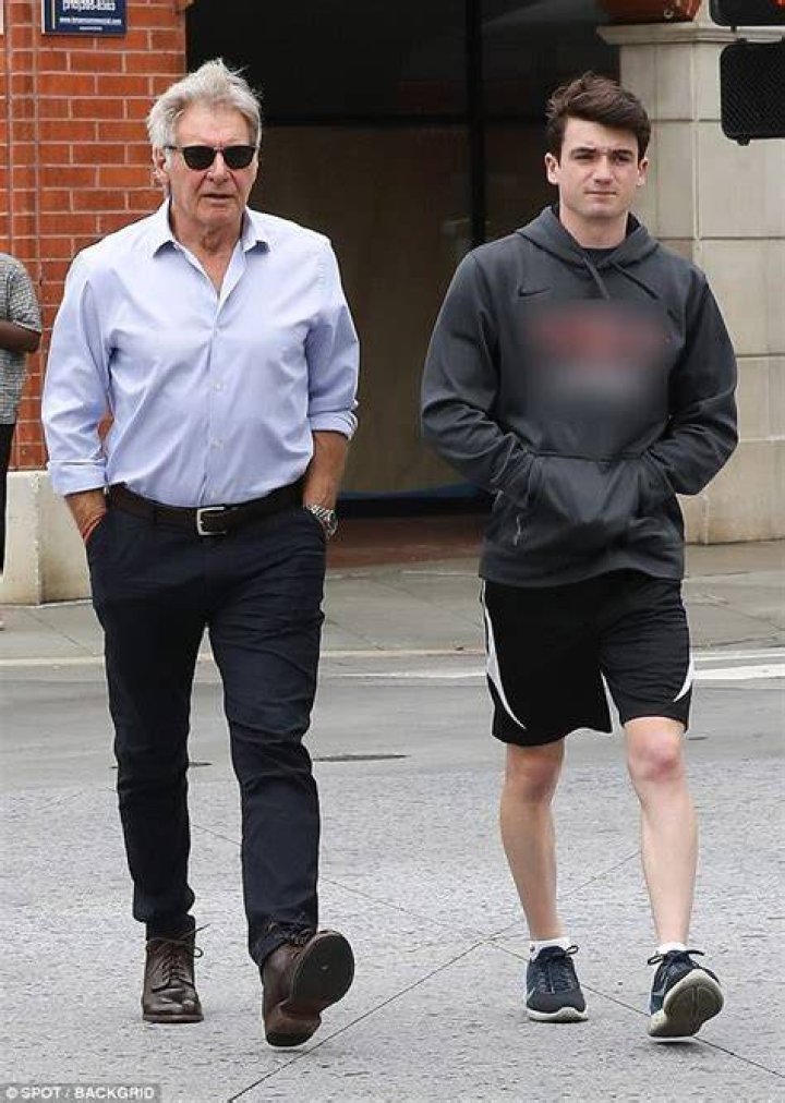 Harrison Ford and son Liam run errands in Santa Monica Daily Mail Online