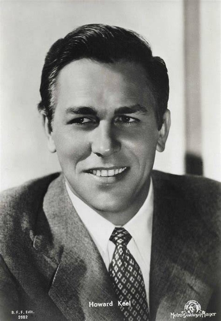 Howard Keel. One of my all time favorite singers and actors Actors