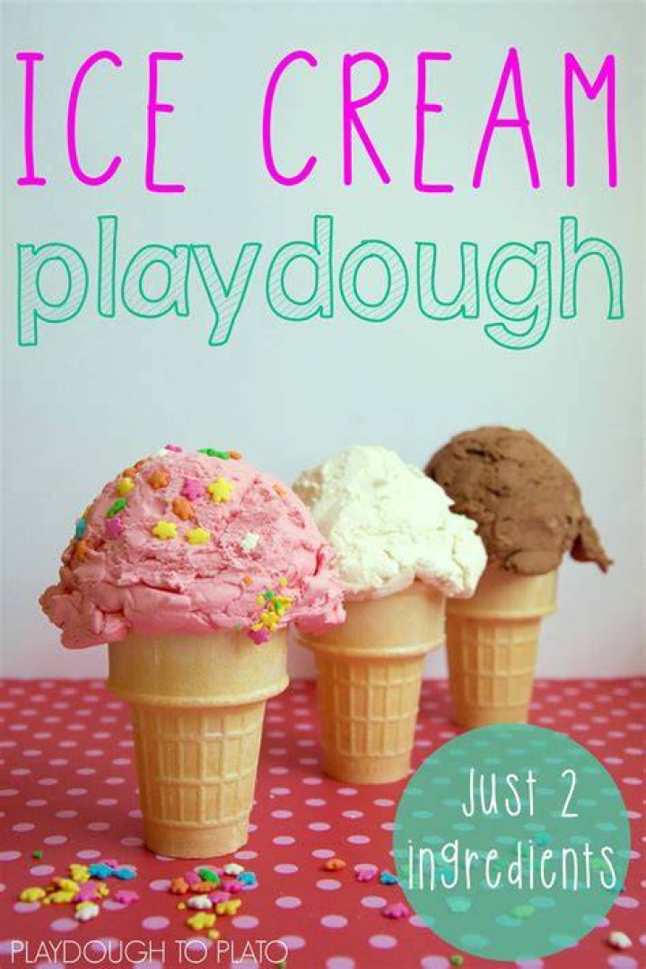 Ice Cream Playdough Recipe Playdough To Plato