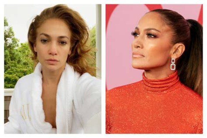 Jennifer Lopez Sans Maquillage, Maquillaje Jennifer Lopez, Pelo