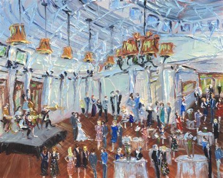 Live Wedding Paintings Denise Hopkins Fine Art