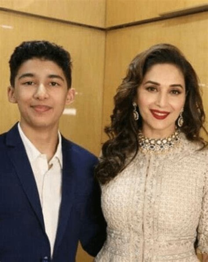 Madhuri Dixit’s younger son Ryan turns 11, a few pics of Dhak Dhak girl