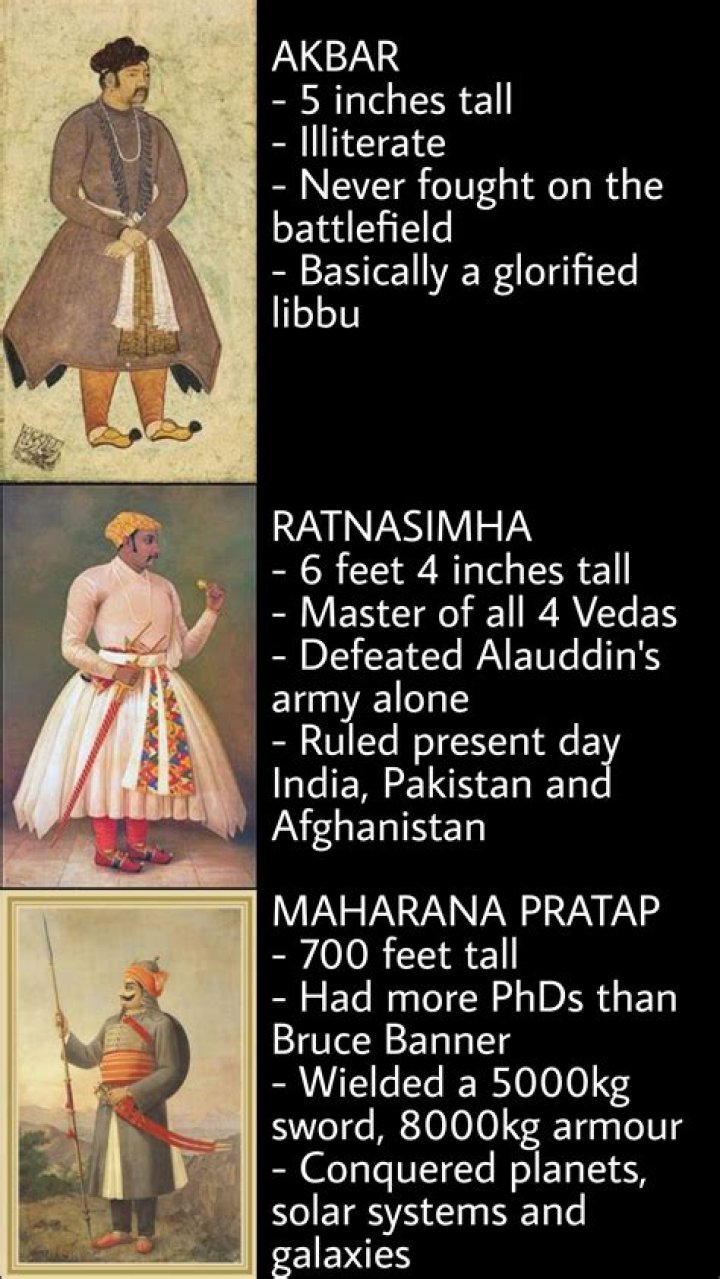 Maharana Pratap Height gaserreference