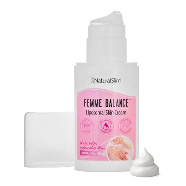Natural Slim, Femme Balance Liposomal Skin Cream 3.4 oz One Stoppe