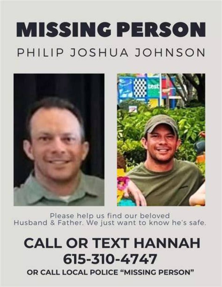 Philip Joshua Johnson Missing In Nashville Search & Updates Breaking