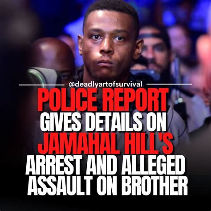 Police report claims Jamahal Hill "sucker punched" his brother after being accused of