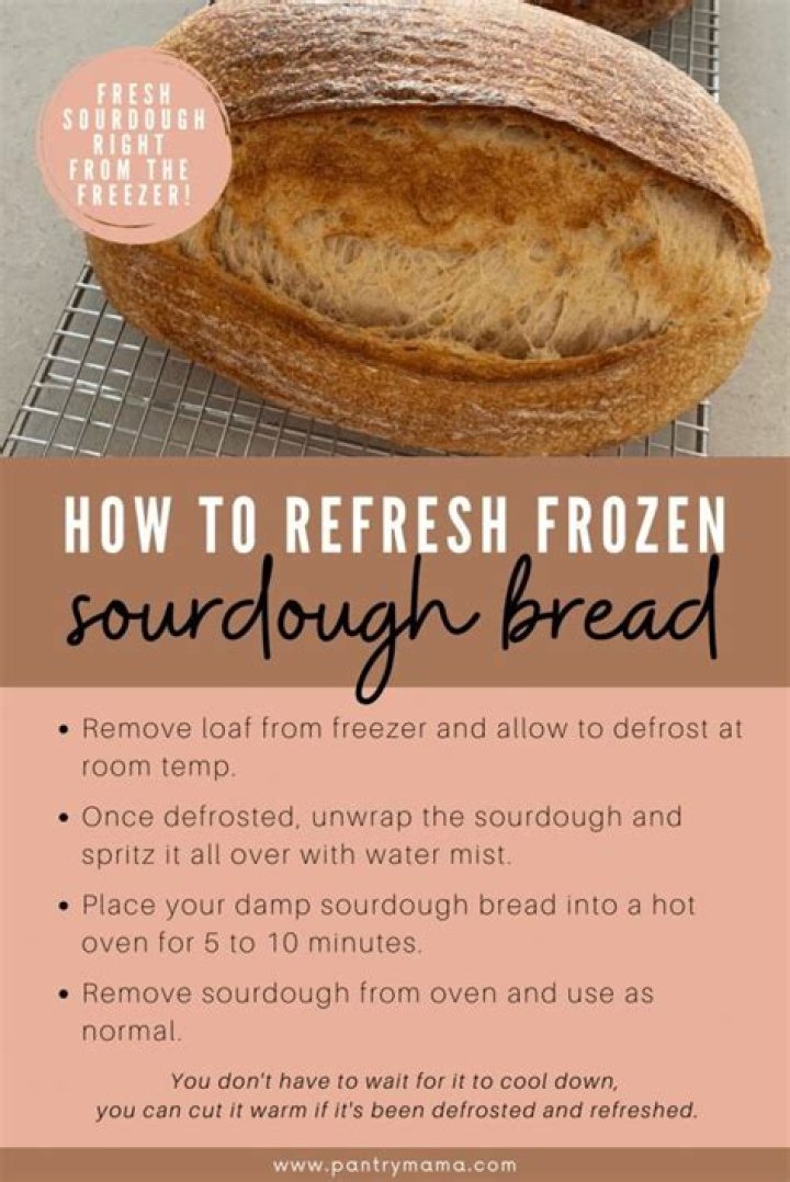 Reheating sourdough bread The Fresh Loaf