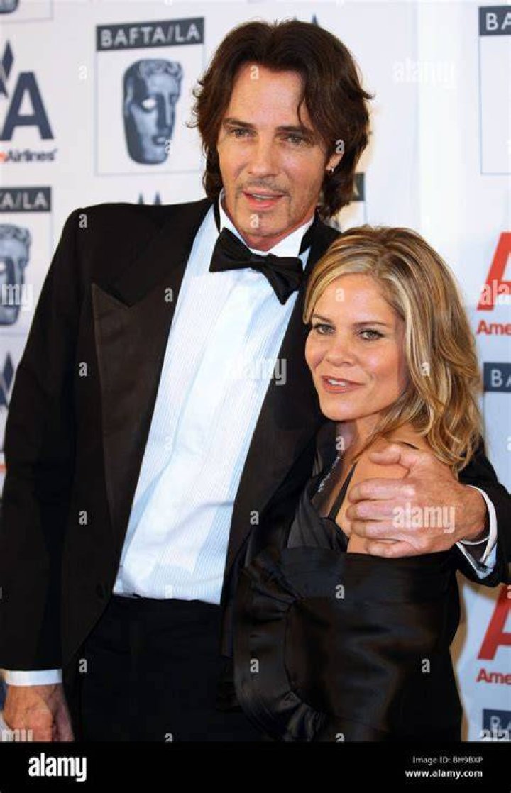 Rick Springfield And Barbara Porter High Resolution Stock Photography