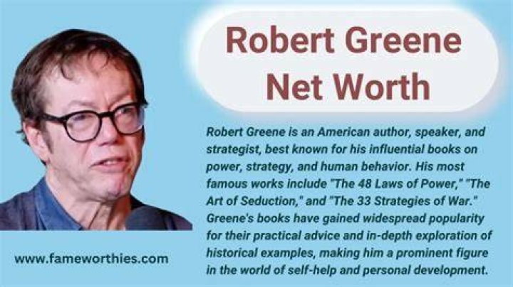Robert Greene Net Worth, Books, Career, Wife, Height