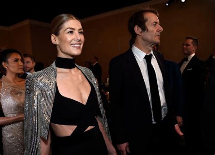Rosamund Pike and boyfriend Robie Uniacke their second child