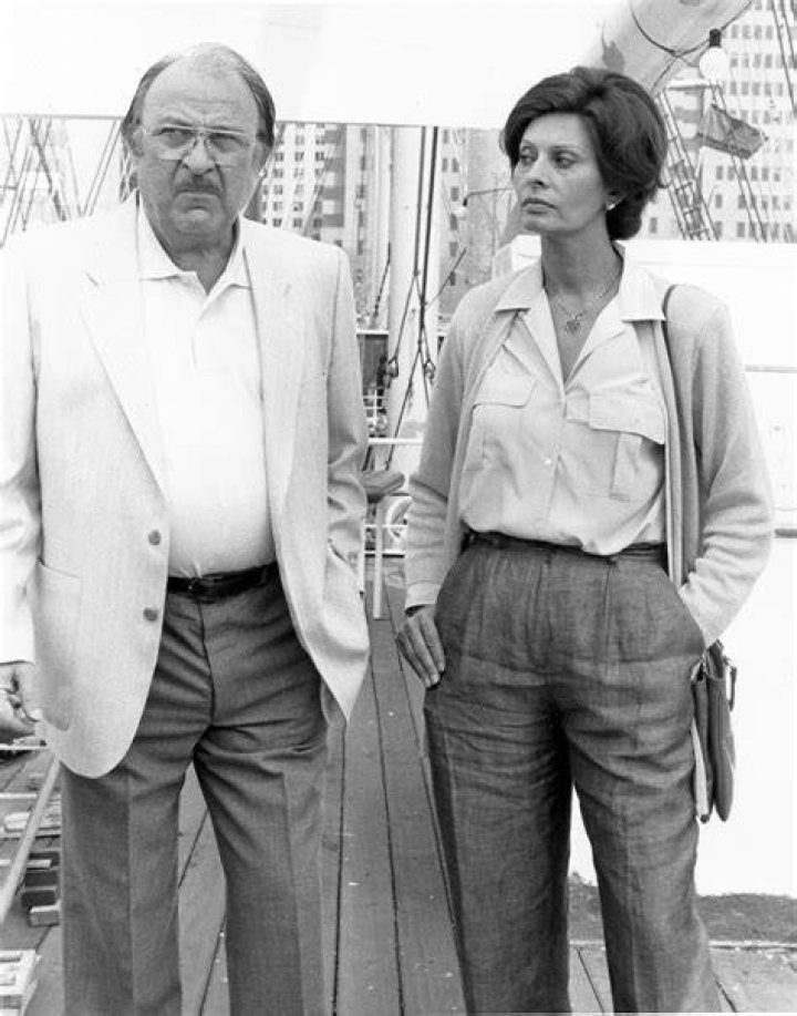 SL with Val Avery (Sebouh Der Abrahamian) who was an American character