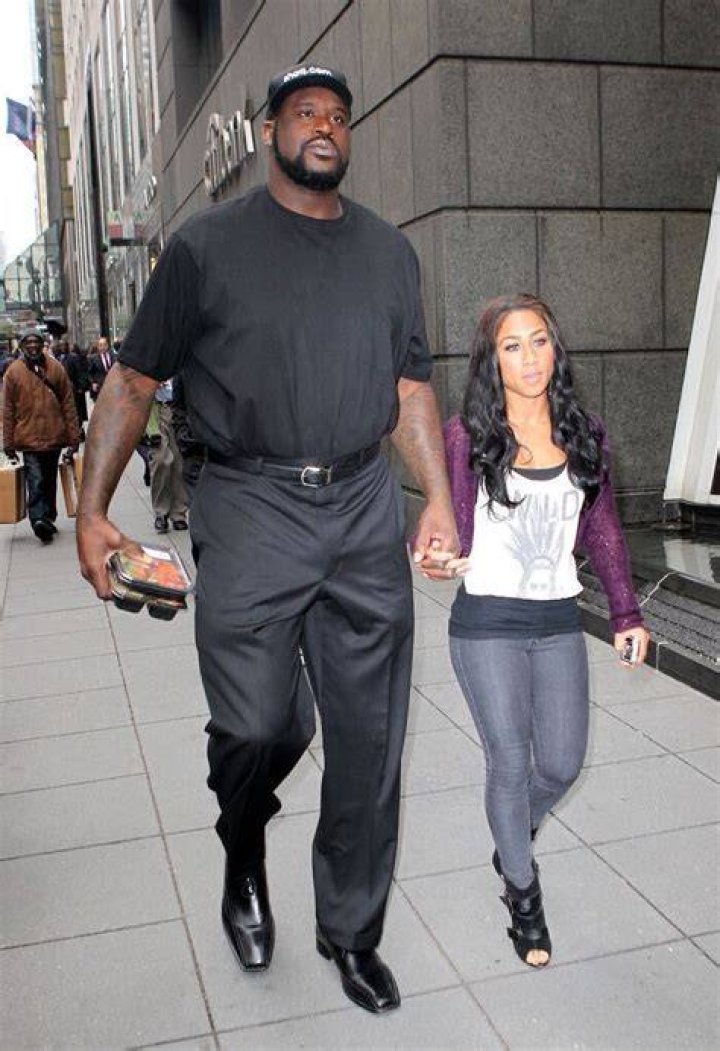 So Shaq and his wife were seen together.. r/pics