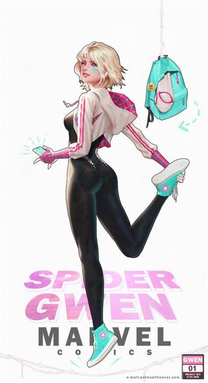 Spider Gwen Art, Marvel Spider Gwen, Gwen Stacy, Marvel Superhero