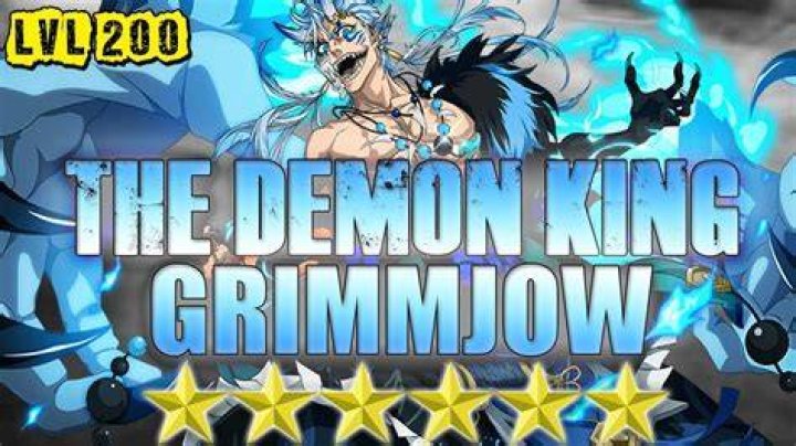 The Demon King Grimmjow (Technique) 6★ LVL.200 Review/Gameplay [Bleach