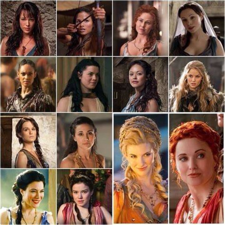 The girls of Spartacus Sura (Erin Cummings), Mira (Katrina Law