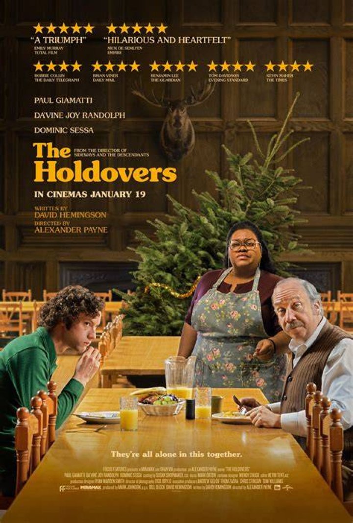 The Holdovers 2023 Dominic Sessa Brown Puffer Jacket Sale