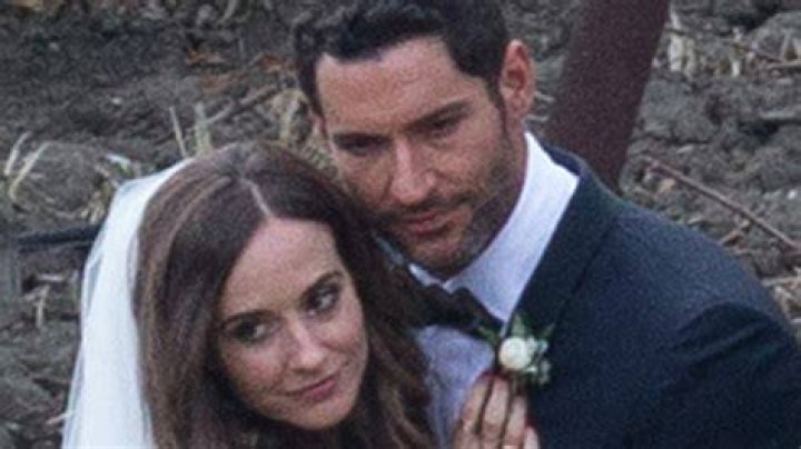 Tom Ellis seen marrying Meagan Oppenheimer in pictures that will