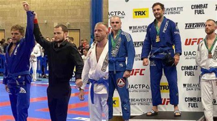 Tom Hardy wins two gold medals at charity jiujitsu tournament