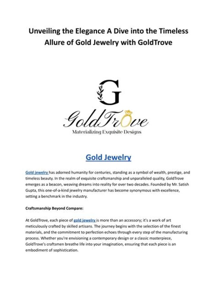 Unveiling The Allure: Dive Into The World Of Loretta Gold