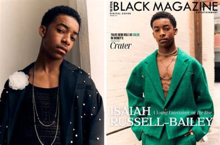 Wearing ORTTU for Editorial Actor Isaiah RussellBailey