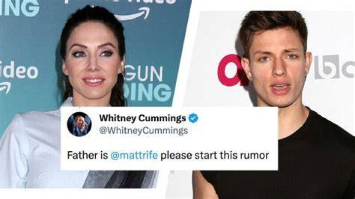 Whitney Cummings Jokes Matt Rife Is the Father of Her Baby, He Reacts