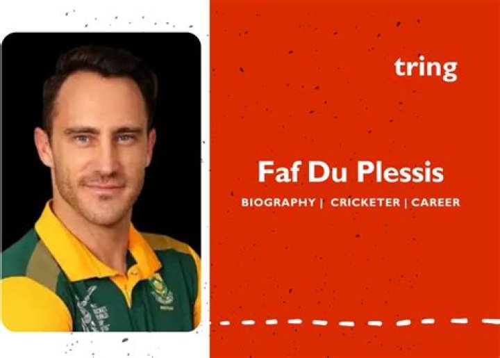 Who Is Faf du Plessis&rsquo;s Wife, Imari Visser?