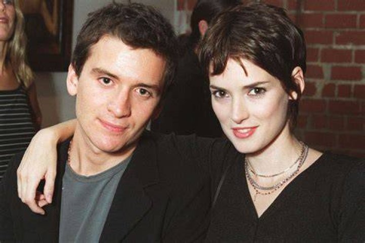 WInona Ryder and brother Uri Horowitz at the 51st Annual Golden Globe