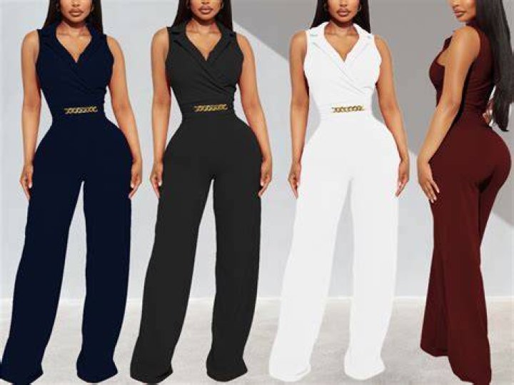 Womens Trousers & Jumpsuits King Louie Ines Jumpsuit Pablo Midnight